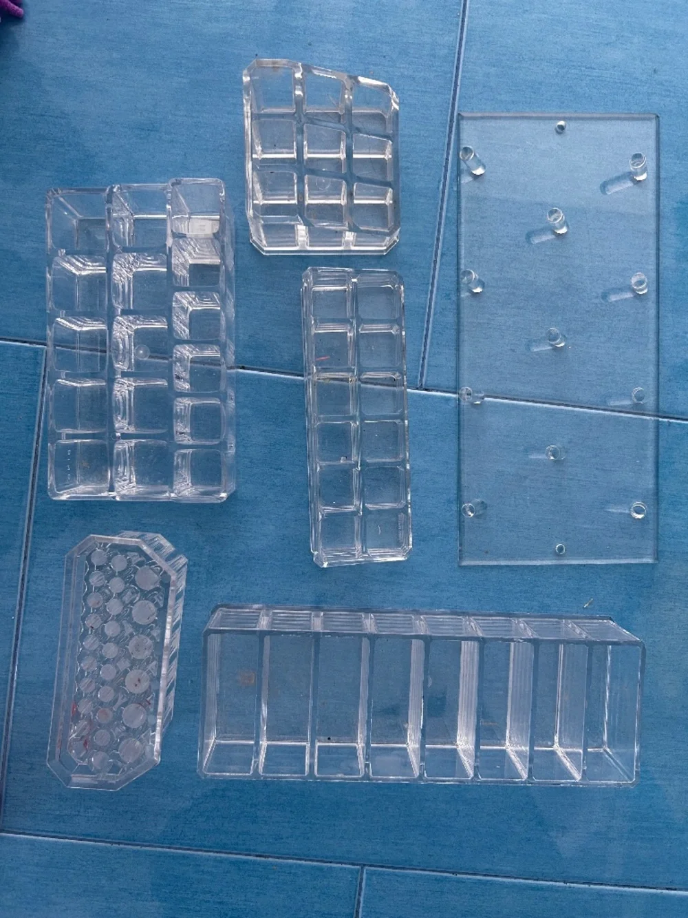 Acrylic assortment of holders -6